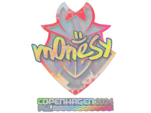 Sticker | m0NESY (Holo) | Copenhagen 2024