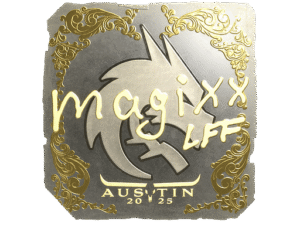 Sticker | magixx (Gold) | Austin 2025