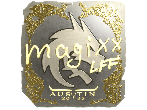Sticker | magixx (Gold) | Austin 2025