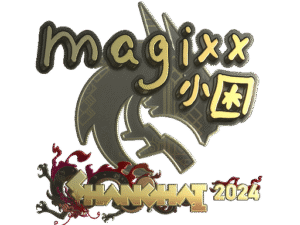 Sticker | magixx (Gold) | Shanghai 2024