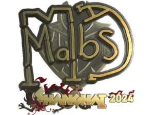 Sticker | malbsMd (Gold) | Shanghai 2024