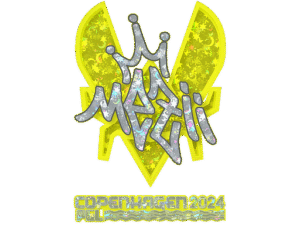 Sticker | mezii (Glitter) | Copenhagen 2024