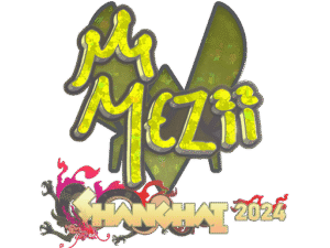 Sticker | mezii (Glitter) | Shanghai 2024