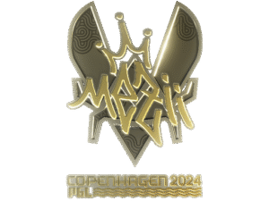 Sticker | mezii (Gold) | Copenhagen 2024