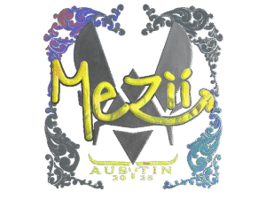 Sticker | mezii (Holo) | Austin 2025