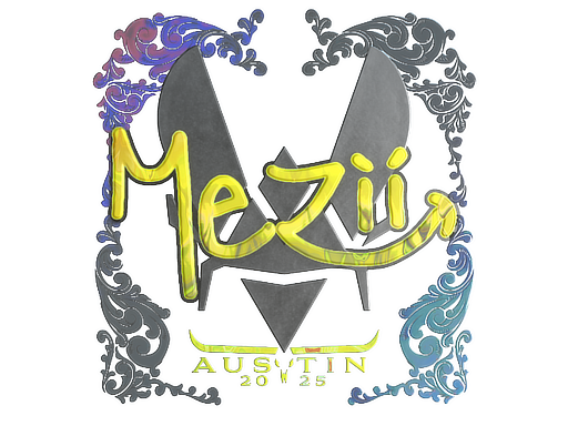 Sticker | mezii (Holo) | Austin 2025