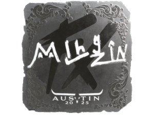 Sticker | mlhzin (Foil) | Austin 2025