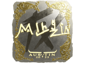 Sticker | mlhzin (Gold) | Austin 2025