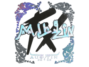Sticker | mlhzin (Holo) | Austin 2025