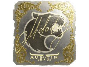 Sticker | molodoy (Gold) | Austin 2025