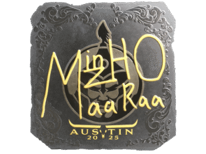 Sticker | mzinho (Foil) | Austin 2025