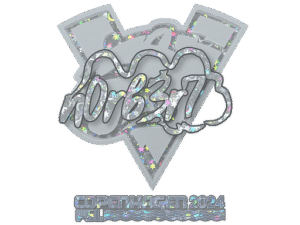 Sticker | n0rb3r7 (Glitter) | Copenhagen 2024
