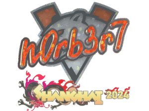 Sticker | n0rb3r7 (Glitter) | Shanghai 2024