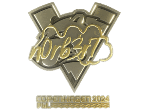 Sticker | n0rb3r7 (Gold) | Copenhagen 2024