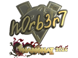 Sticker | n0rb3r7 (Gold) | Shanghai 2024