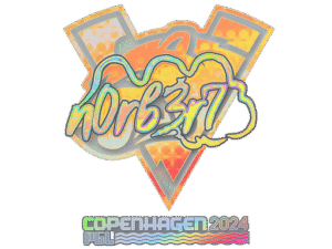 Sticker | n0rb3r7 (Holo) | Copenhagen 2024