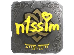 Sticker | n1ssim (Foil) | Austin 2025