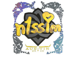 Sticker | n1ssim (Holo) | Austin 2025
