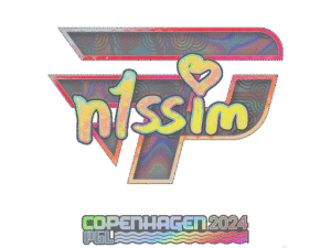 Sticker | n1ssim (Holo) | Copenhagen 2024