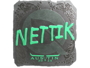 Sticker | nettik (Foil) | Austin 2025