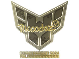 Sticker | nicoodoz (Gold) | Copenhagen 2024