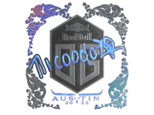 Sticker | nicoodoz (Holo) | Austin 2025