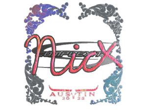 Sticker | nicx (Holo) | Austin 2025