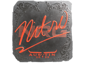 Sticker | nitr0 (Foil) | Austin 2025