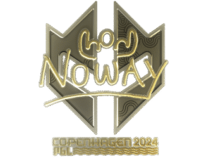 Sticker | noway (Gold) | Copenhagen 2024