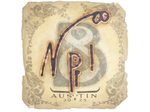 Sticker | npl | Austin 2025