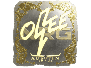 Sticker | oSee (Gold) | Austin 2025
