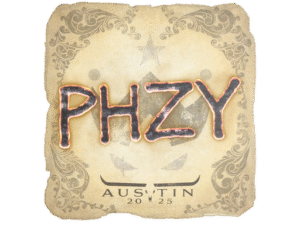 Sticker | phzy | Austin 2025