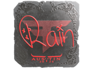 Sticker | rain (Foil) | Austin 2025