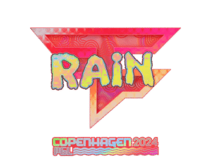 Sticker | rain (Holo) | Copenhagen 2024