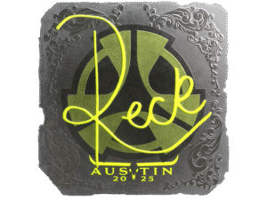 Sticker | reck (Foil) | Austin 2025