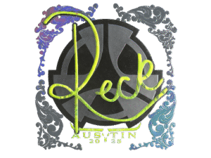 Sticker | reck (Holo) | Austin 2025