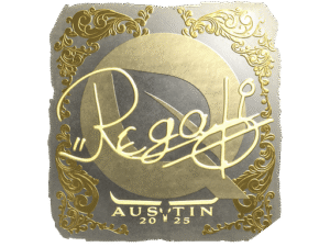 Sticker | regali (Gold) | Austin 2025