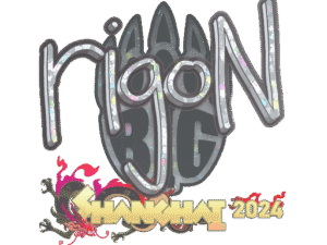 Sticker | rigoN (Glitter) | Shanghai 2024