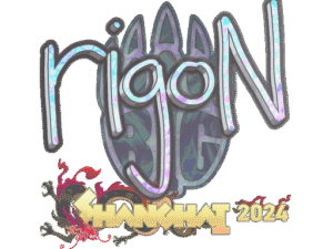 Sticker | rigoN (Holo) | Shanghai 2024