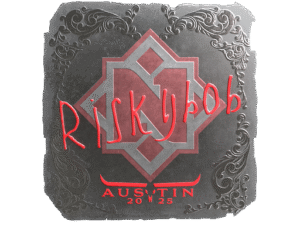Sticker | riskyb0b (Foil) | Austin 2025