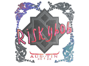 Sticker | riskyb0b (Holo) | Austin 2025