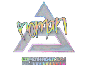 Sticker | roman (Holo) | Copenhagen 2024