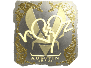 Sticker | ropz (Gold) | Austin 2025