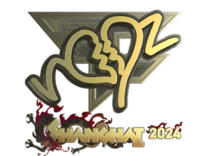 Sticker | ropz (Gold) | Shanghai 2024