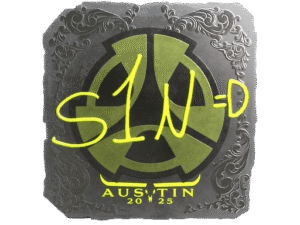 Sticker | s1n (Foil) | Austin 2025