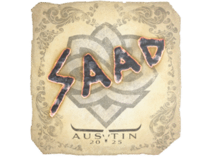 Sticker | saadzin | Austin 2025