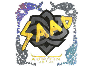 Sticker | saadzin (Holo) | Austin 2025
