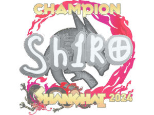 Sticker | sh1ro (Champion) | Shanghai 2024