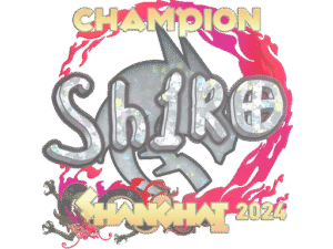 Sticker | sh1ro (Glitter, Champion) | Shanghai 2024