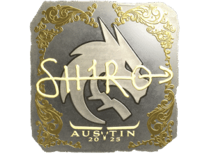 Sticker | sh1ro (Gold) | Austin 2025